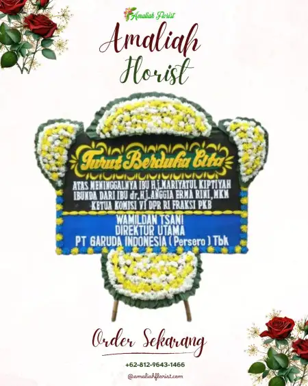 Papan Bunga Duka Outdoor Wedding Jakarta